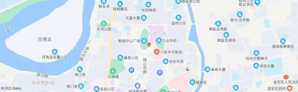 六安球拍东路_公交站地图_六安公交_妙搜公交查询2024