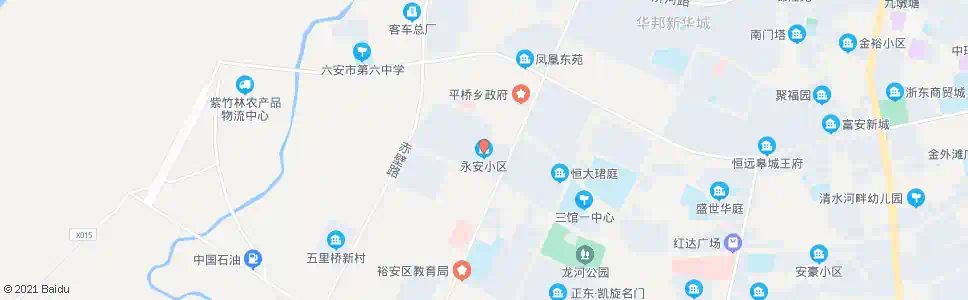 六安永安小区_公交站地图_六安公交_妙搜公交查询2024