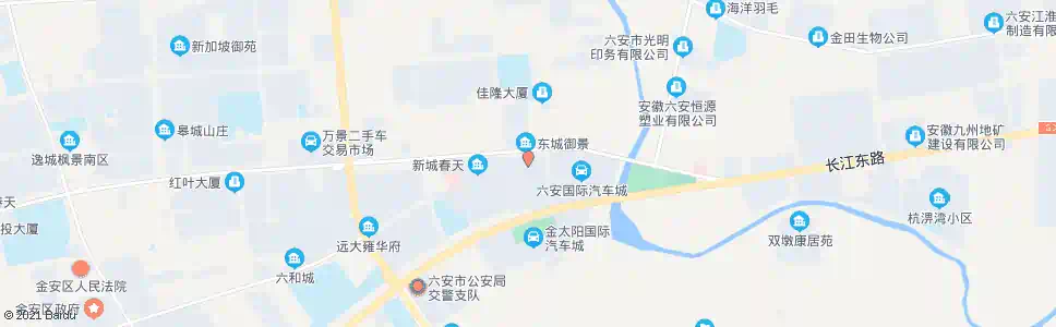 六安皋新建材公司_公交站地图_六安公交_妙搜公交查询2024