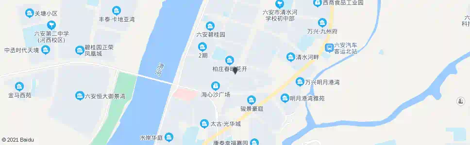 六安淠绿新村_公交站地图_六安公交_妙搜公交查询2024