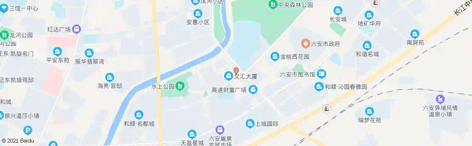 六安广电中心_公交站地图_六安公交_妙搜公交查询2024