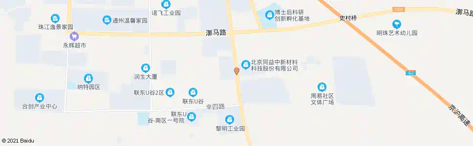 北京古庄_公交站地图_北京公交_妙搜公交查询2024