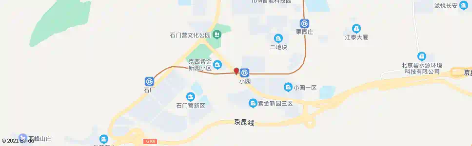 北京小园村_公交站地图_北京公交_妙搜公交查询2024