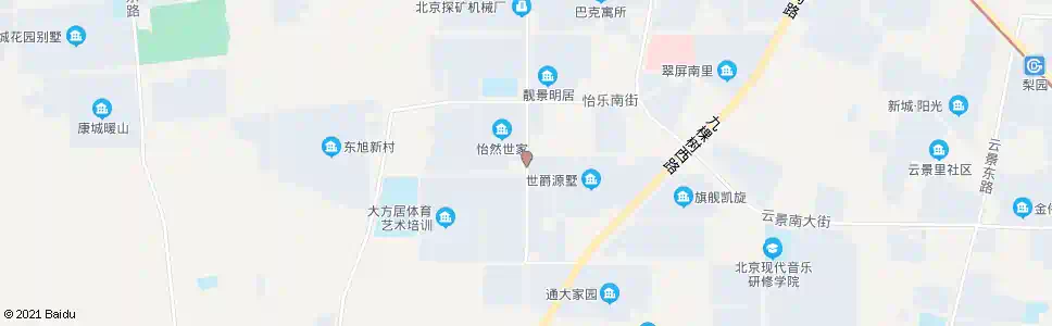 北京半壁店新村_公交站地图_北京公交_妙搜公交查询2024