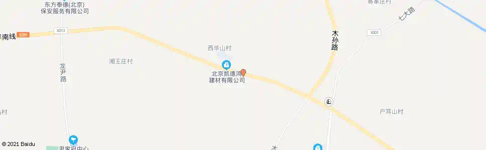 北京东华山_公交站地图_北京公交_妙搜公交查询2024