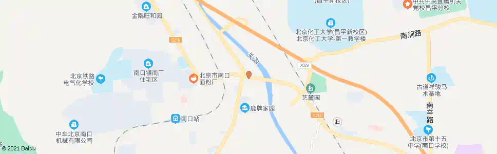 北京南口路口东_公交站地图_北京公交_妙搜公交查询2024