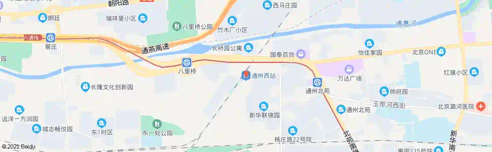 北京通州南关西_公交站地图_北京公交_妙搜公交查询2024