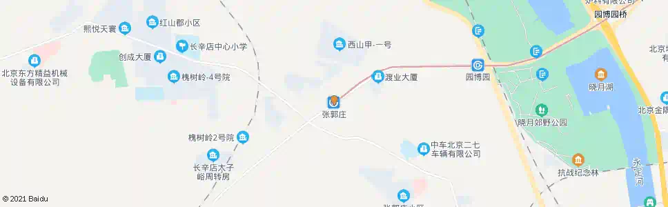 北京张郭庄站_公交站地图_北京公交_妙搜公交查询2024