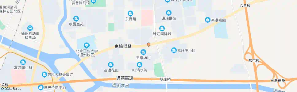 北京潞苑南大街_公交站地图_北京公交_妙搜公交查询2024