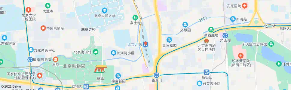 北京北小河_公交站地图_北京公交_妙搜公交查询2024