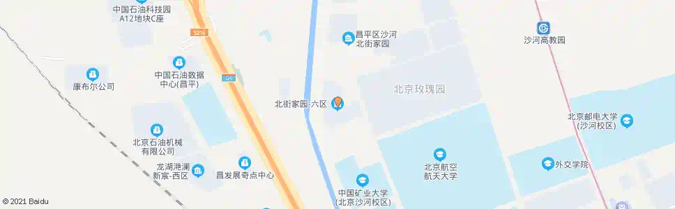 北京北街家园六区_公交站地图_北京公交_妙搜公交查询2024