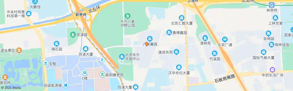 北京八家嘉园_公交站地图_北京公交_妙搜公交查询2024