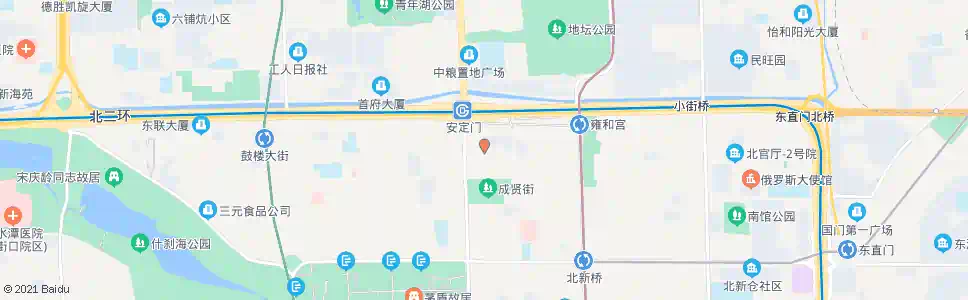 北京安定营_公交站地图_北京公交_妙搜公交查询2024