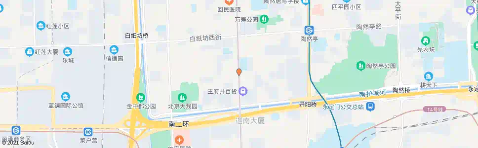 北京右安门内_公交站地图_北京公交_妙搜公交查询2024