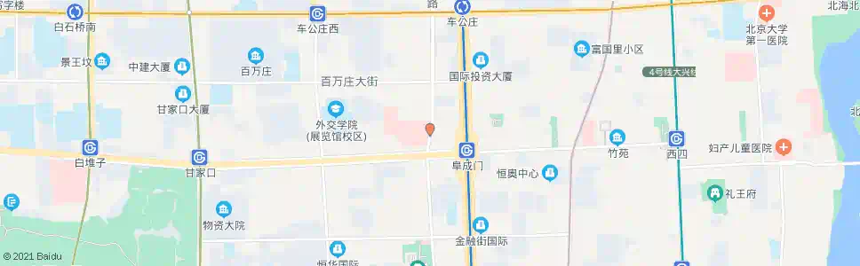 北京阜外医院_公交站地图_北京公交_妙搜公交查询2024