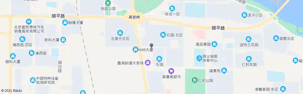 北京顺义五中_公交站地图_北京公交_妙搜公交查询2024