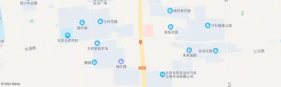 北京平西王府路口南_公交站地图_北京公交_妙搜公交查询2024