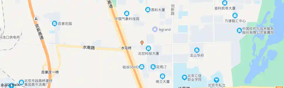 北京白浮泉路西口_公交站地图_北京公交_妙搜公交查询2024