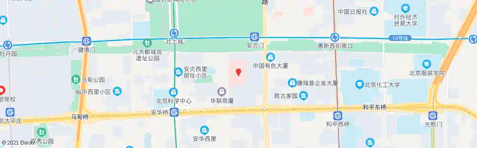 北京安贞医院_公交站地图_北京公交_妙搜公交查询2024