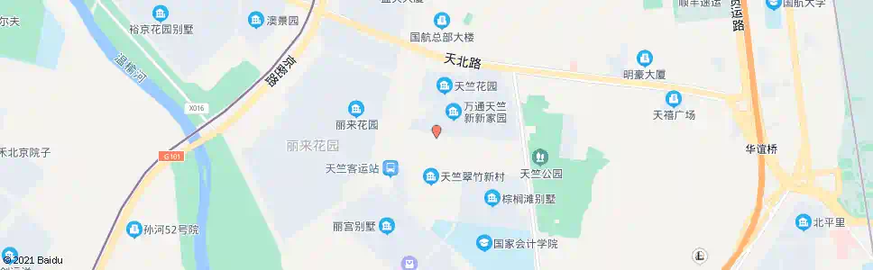 北京翠竹新村_公交站地图_北京公交_妙搜公交查询2024