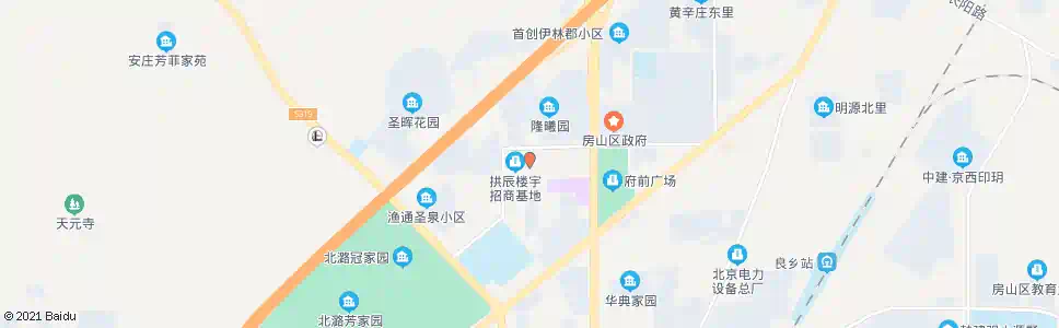 北京房山法院_公交站地图_北京公交_妙搜公交查询2024