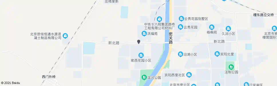 北京密西小区_公交站地图_北京公交_妙搜公交查询2024