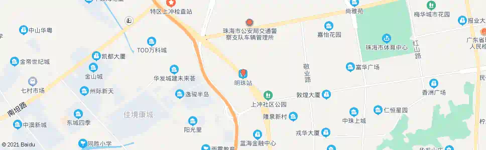 北京明珠站_公交站地图_北京公交_妙搜公交查询2024