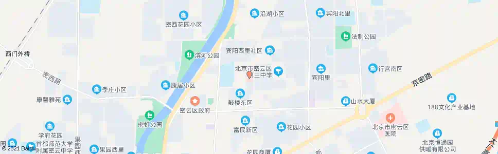 北京密云县中医医院_公交站地图_北京公交_妙搜公交查询2024