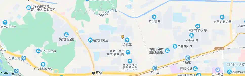 北京金顶北街_公交站地图_北京公交_妙搜公交查询2024