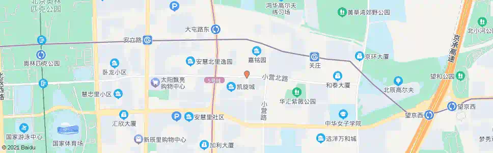 北京小营北路_公交站地图_北京公交_妙搜公交查询2024