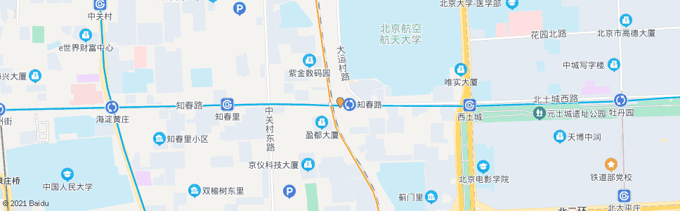 北京知春路站_公交站地图_北京公交_妙搜公交查询2024