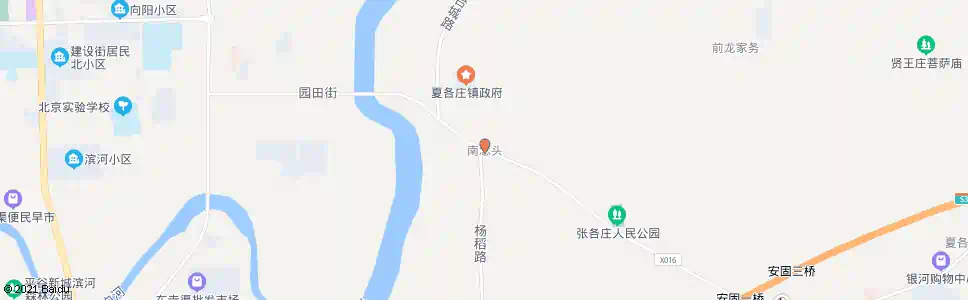 北京杨各庄(X025)_公交站地图_北京公交_妙搜公交查询2024