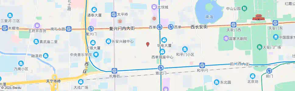 北京新文化街_公交站地图_北京公交_妙搜公交查询2024