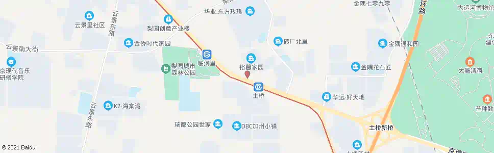 北京土桥超市_公交站地图_北京公交_妙搜公交查询2024