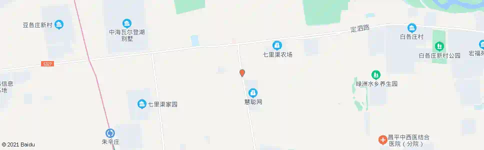 北京七里渠北村_公交站地图_北京公交_妙搜公交查询2024