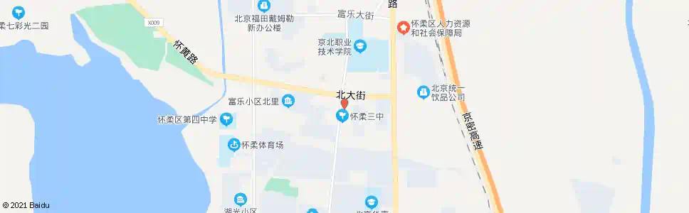 北京怀柔妇幼保健院_公交站地图_北京公交_妙搜公交查询2024