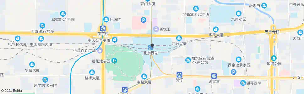 北京旗舰西门_公交站地图_北京公交_妙搜公交查询2024