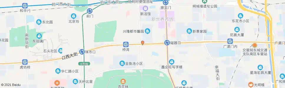 北京水道子_公交站地图_北京公交_妙搜公交查询2024