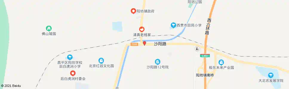 北京白虎涧路口_公交站地图_北京公交_妙搜公交查询2024