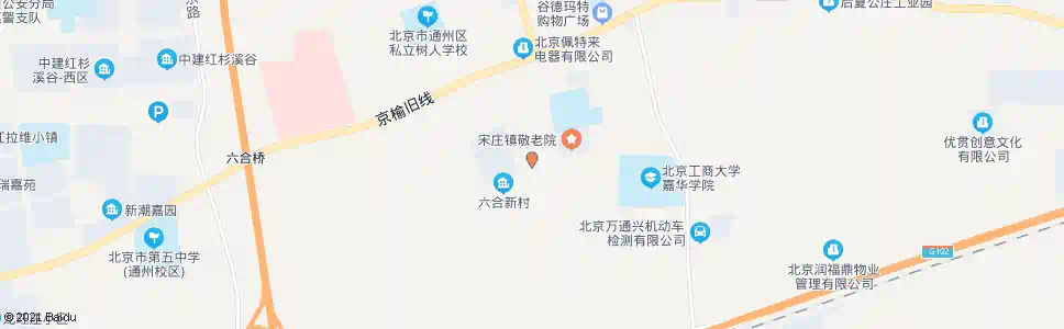 北京六合新村_公交站地图_北京公交_妙搜公交查询2024