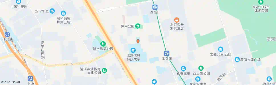 北京清河小营东路_公交站地图_北京公交_妙搜公交查询2024