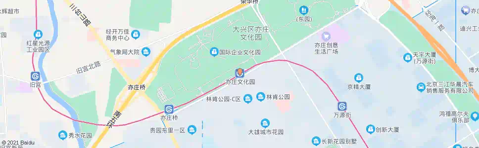 北京城铁文化园站_公交站地图_北京公交_妙搜公交查询2024