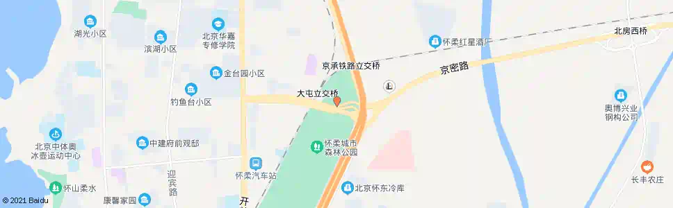 北京开放东路_公交站地图_北京公交_妙搜公交查询2024