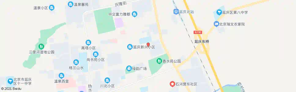 北京延庆四中_公交站地图_北京公交_妙搜公交查询2024