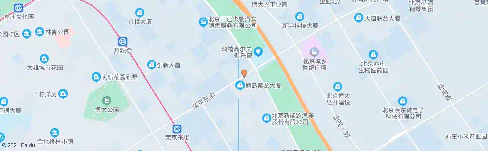 北京荣京东街东口_公交站地图_北京公交_妙搜公交查询2024