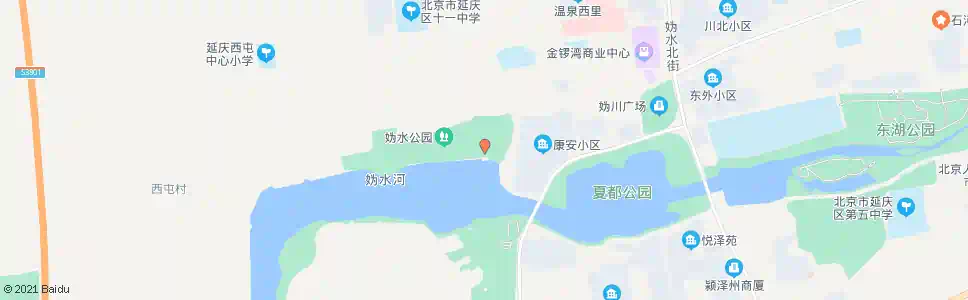 北京妫水公园_公交站地图_北京公交_妙搜公交查询2024