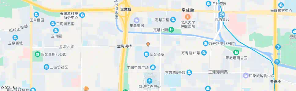 北京金沟河东路_公交站地图_北京公交_妙搜公交查询2024