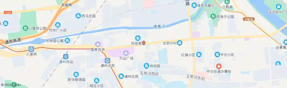 北京通州车站路口东_公交站地图_北京公交_妙搜公交查询2024