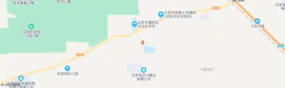 北京大杜社村口_公交站地图_北京公交_妙搜公交查询2024