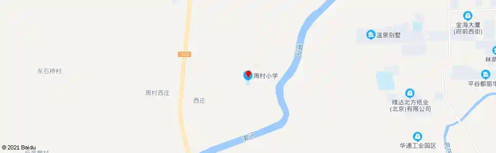 北京周村小学_公交站地图_北京公交_妙搜公交查询2024